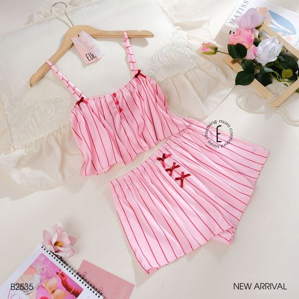  Bộ 2 dây lụa satin ngắn B2535 