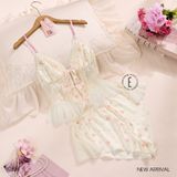  Bộ 2 dây lụa phối lưới B2558 