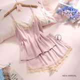  Bộ lụa 2 dây ngắn B2597 