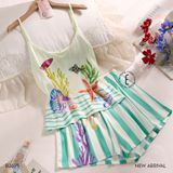  Océan B4621 - Bộ 2 dây ngắn lụa satin mềm 