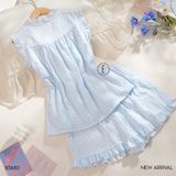  Bộ thô ngắn bi xanh B3680 