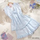  Bộ thô ngắn bi xanh B3680 