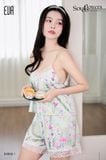  Bộ 2 dây ngắn lụa satin B3850-1 