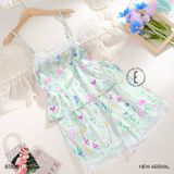  Bộ 2 dây ngắn lụa satin B3850-1 