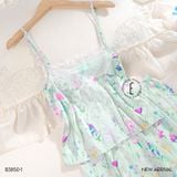  Bộ 2 dây ngắn lụa satin B3850-1 