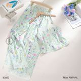  Bộ 2 dây dài lụa satin B3850 