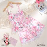  Bộ 2 dây ngắn lụa satin B3851-1 