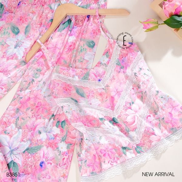  Bộ 2 dây lụa satin dài B3851 
