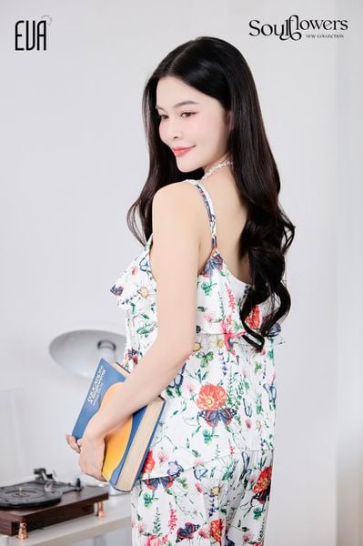  Bộ 2 dây dài lụa satin B3852 