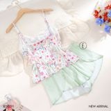  Bộ 2 dây ngắn lụa satin B3853-1 