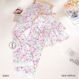  Bộ 2 dây lụa satin dài B3853 