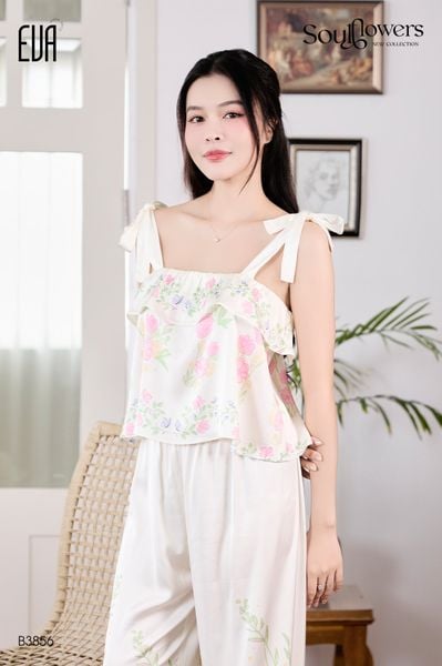  Bộ 2 dây dài lụa satin B3856 