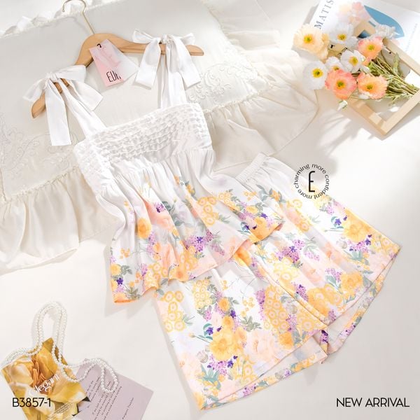  Bộ 2 dây lụa satin ngắn B3857-1 