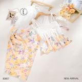  Bộ 2 dây dài lụa satin B3857 