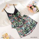  Bộ 2 dây ngắn lụa satin B3861-1 