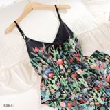  Bộ 2 dây ngắn lụa satin B3861-1 