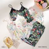  Bộ 2 dây ngắn lụa satin B3861-1 