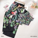  Bộ 2 dây dài lụa satin B3861 