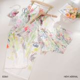  Bộ 2 dây dài lụa satin B3861 