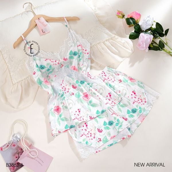  Bộ 2 dây lụa satin ngắn B3862-1 