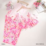  Bộ 2 dây dài lụa satin B3863 