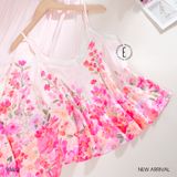  Bộ 2 dây dài lụa satin B3863 