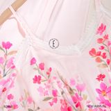  Bộ 2 dây dài lụa satin B3863 