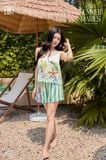  Océan B4621 - Bộ 2 dây ngắn lụa satin mềm 