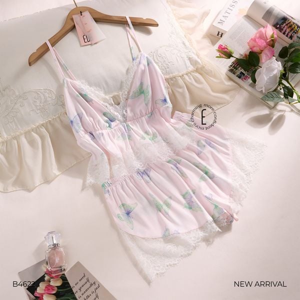  BỘ LỤA NGẮN MẶC NHÀ B4622 