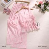  Coquille B4624 - Bộ 2 dây dài lụa satin mềm 