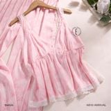 Coquille B4624 - Bộ 2 dây dài lụa satin mềm 