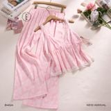  Coquille B4624 - Bộ 2 dây dài lụa satin mềm 
