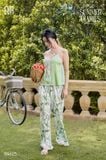  Jardin B4625 - Bộ 2 dây dài lụa satin mềm phối ren 