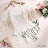  Souvenir B4626 - Bộ 2 dây ngắn lụa satin mềm 