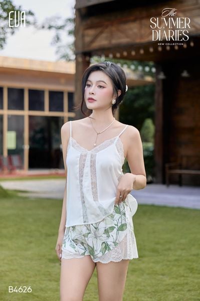  Bộ lụa 2 dây ngắn B4626 
