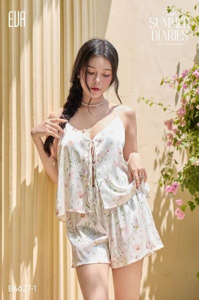  Bộ lụa 2 dây ngắn B4627-1 