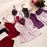  Bộ 2 dây lụa phối ren B478 