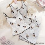  Bộ 2 dây ngắn thun cotton B5324-1 