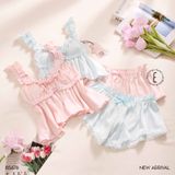  Bộ 2 dây ngắn lụa phối nơ B5678 
