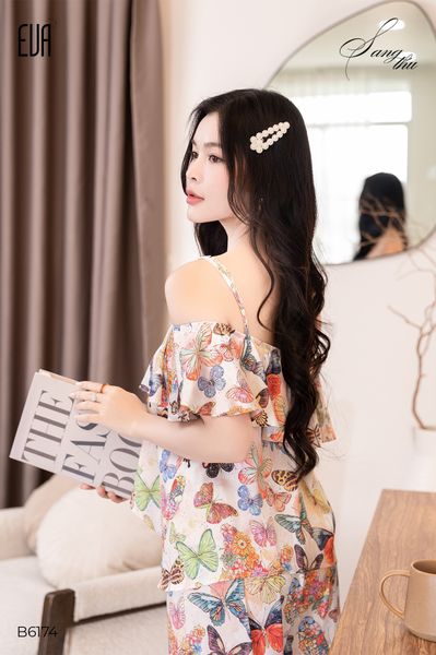  Bộ 2 dây lụa dài B6174 