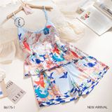  Bộ 2 dây ngắn lụa satin B6175-1 