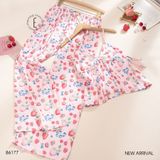  Bộ 2 dây dài lụa satin B6177 