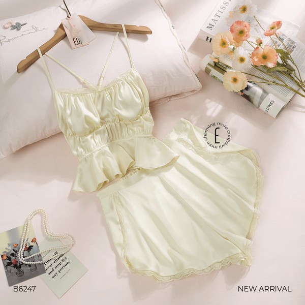  BỘ 2 DÂY NGẮN B6247 có đệm 