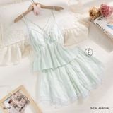  Bộ 2 dây ngắn Chiffon B6391 