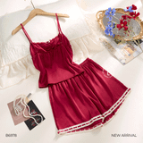  BỘ LỤA NGẮN MẶC NHÀ CUTENESS B6978 