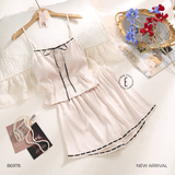  BỘ LỤA NGẮN MẶC NHÀ CUTENESS B6978 
