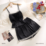  BỘ LỤA NGẮN MẶC NHÀ CUTENESS B6978 
