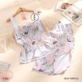  Bộ 2 dây lụa dài BD02 ( nhiều hoạ tiết) 