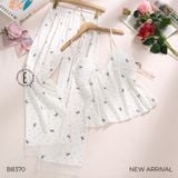  BỘ LỤA DÀI MẶC NHÀ B8370 