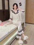  Pyjama dài lụa PM3230 